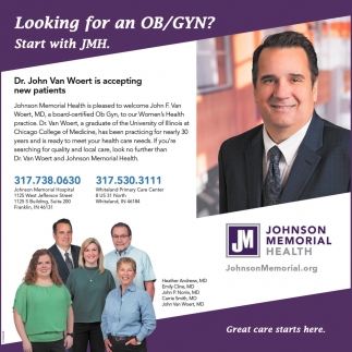 Looking For An OB/Gyn?