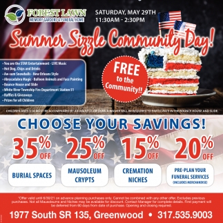 Summer Sizzle Community Day!