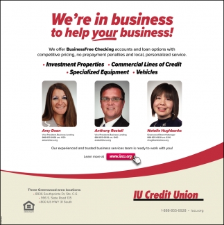 We're In Business To Help Your Business!