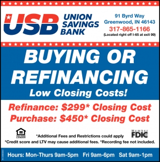 Buying Or Refinancing