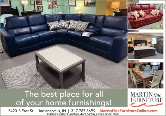 The Best Place for All Your Home Furnishings!