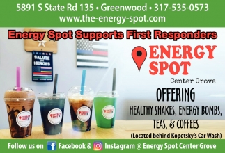 Offering Healthy Shakes, Energy Bombs, Teas & Coffees