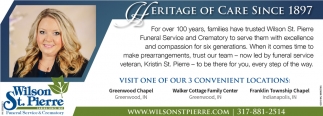Heritage Of Care Since 1897
