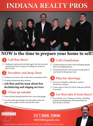 Now is the Time to Prepare Your Home to Sell!