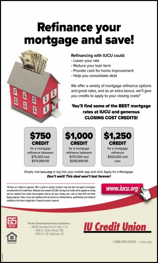 Refinance Your Mortgage and Save!