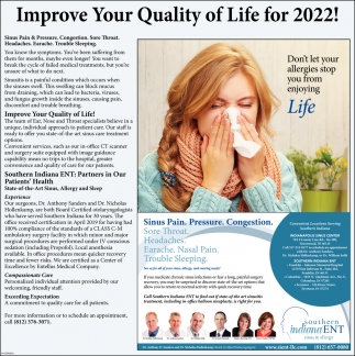 Improve Your Quality Of Life For 2022!