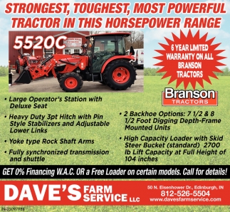 Strongest, Toughest, Most Powerful Tractor in this Horsepower Range 