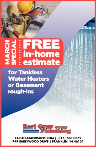 March Special Free In-Home Estimate