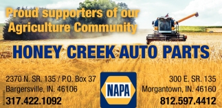 Proud Supporters Of Our Agriculture Community
