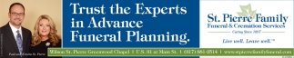 Trust the Experts in Advance Funeral Planning