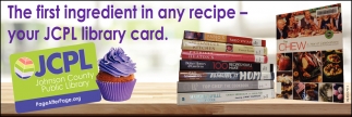 The First Ingredient in Any Recipe - Your JCPL Library Card