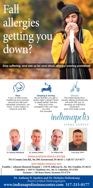 Fall Allergies Getting You Down?