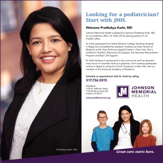 Looking for a Pediatrician?