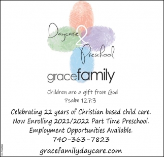 Celebrating 22 Years Of Christian Based Child Care