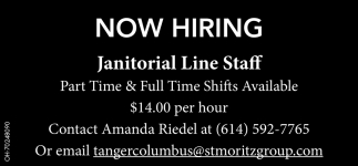 Janitorial Line Staff