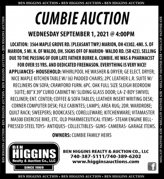 Cumbie Auction