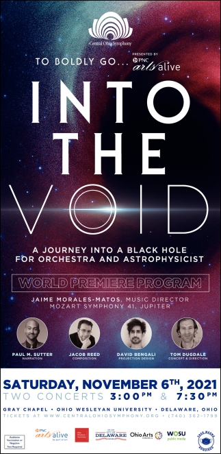 A Journey Into A Black Hole For Orchestra And Astrophysicist