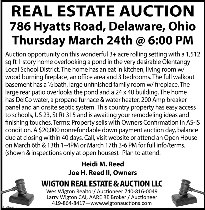 Real Estate Auction