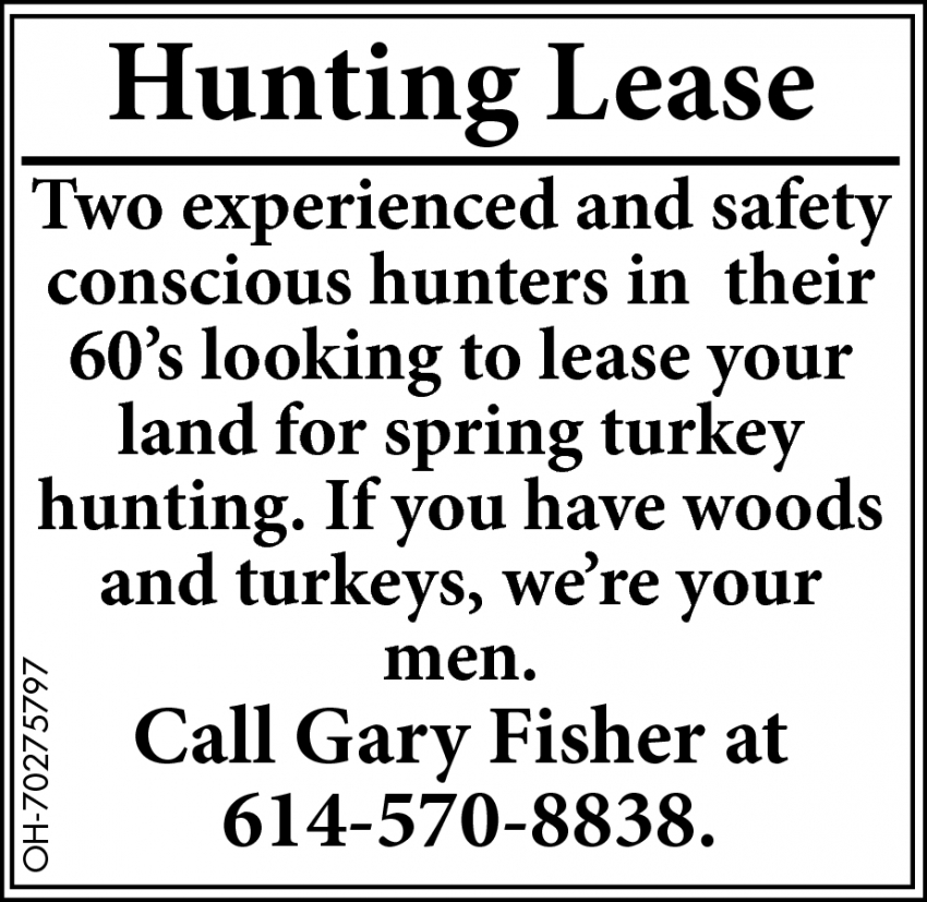 Hunting Lease