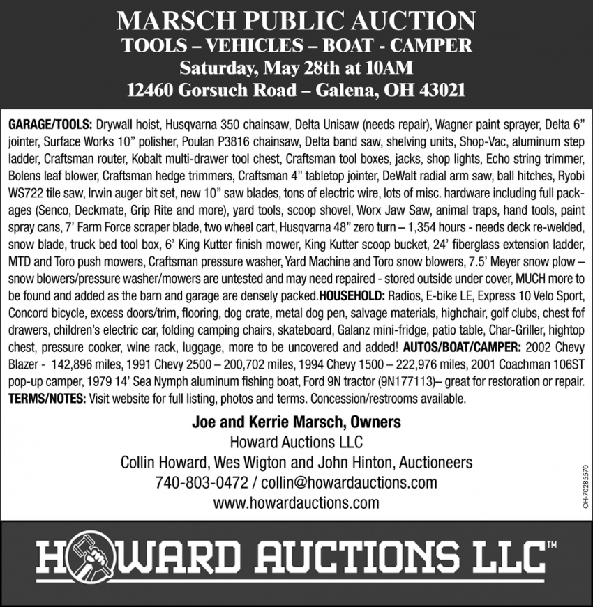 Marsch Public Auction