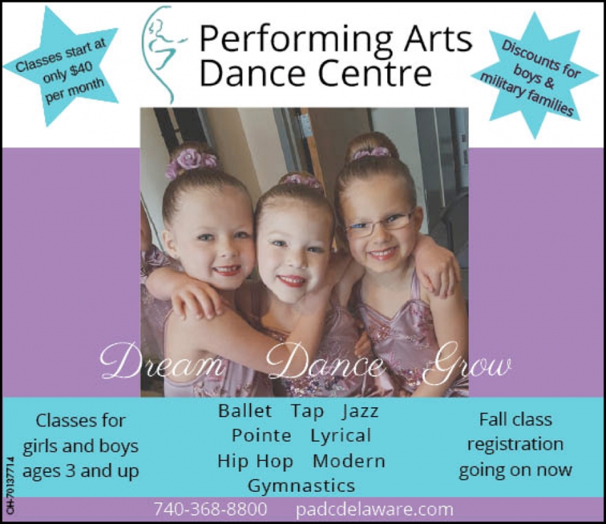 Classes For Girls and Boys Ages 3 and Up