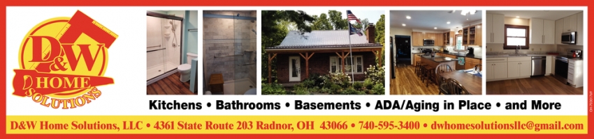 Kitchens - Bathroooms - Basements