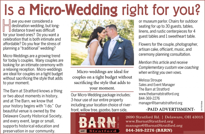 Is A Micro Wedding Right For You?