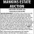 Mankins Estate Auction