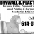 Drywall & Plaster Repair