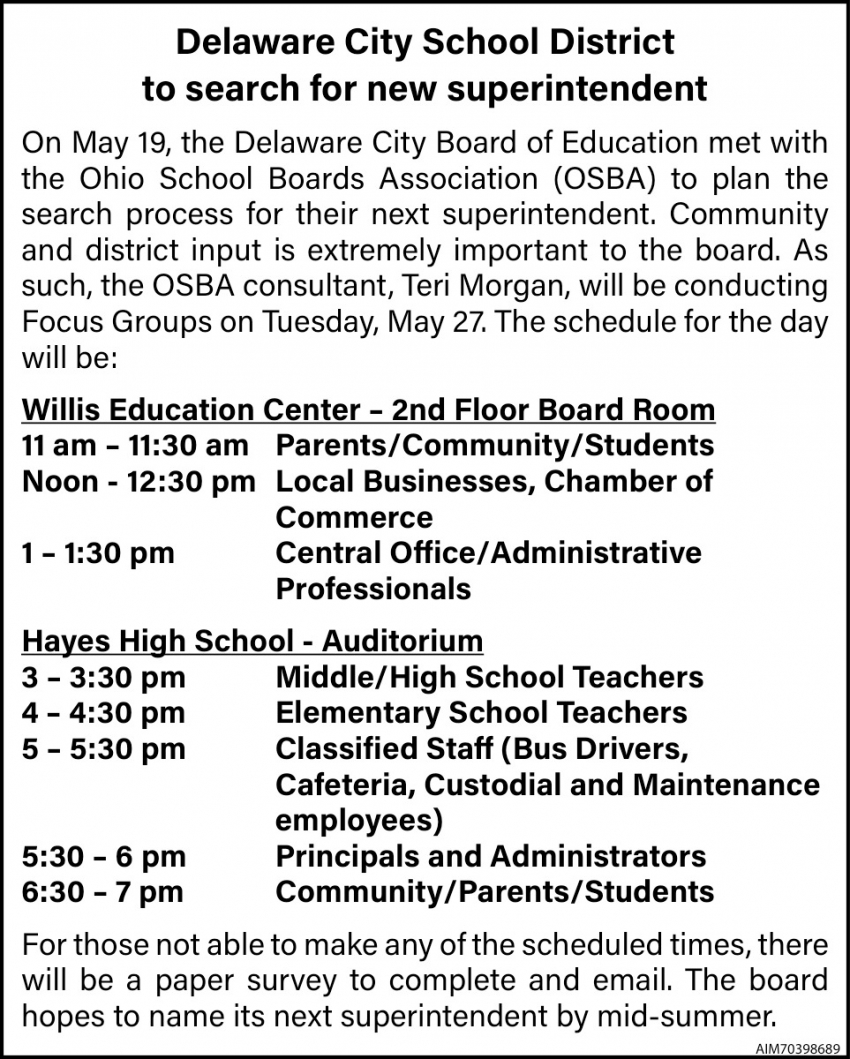 Delaware City School District