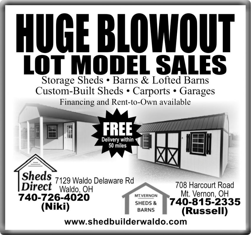 Sheds Direct of Waldo