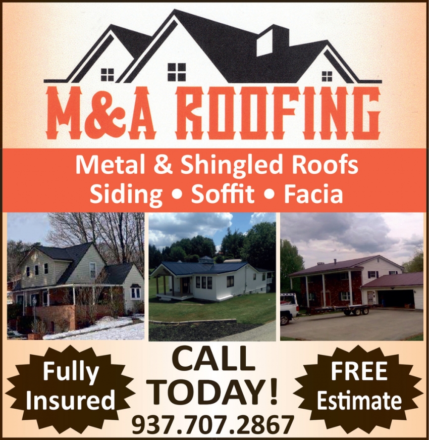 M&A Roofing Metal & Shingled Roof