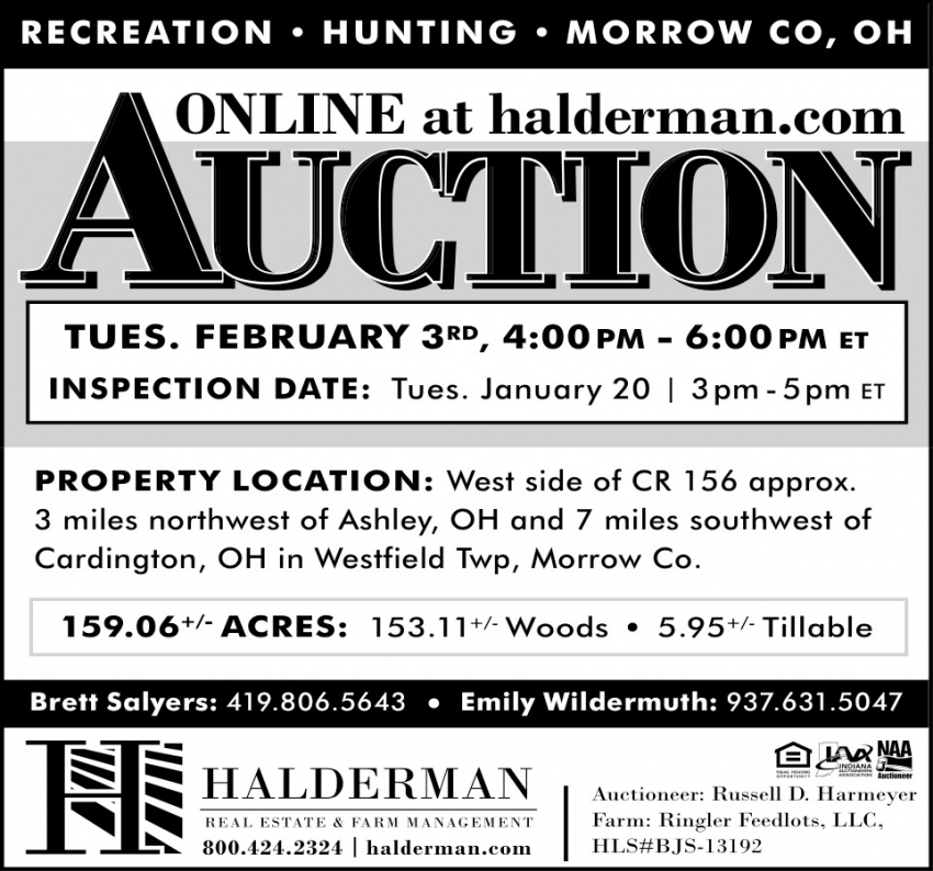 Halderman Real Estate & Farm Management