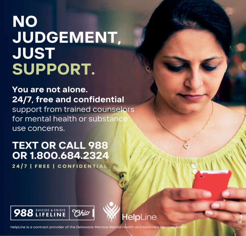 HelpLine of Delaware & Morrow Counties