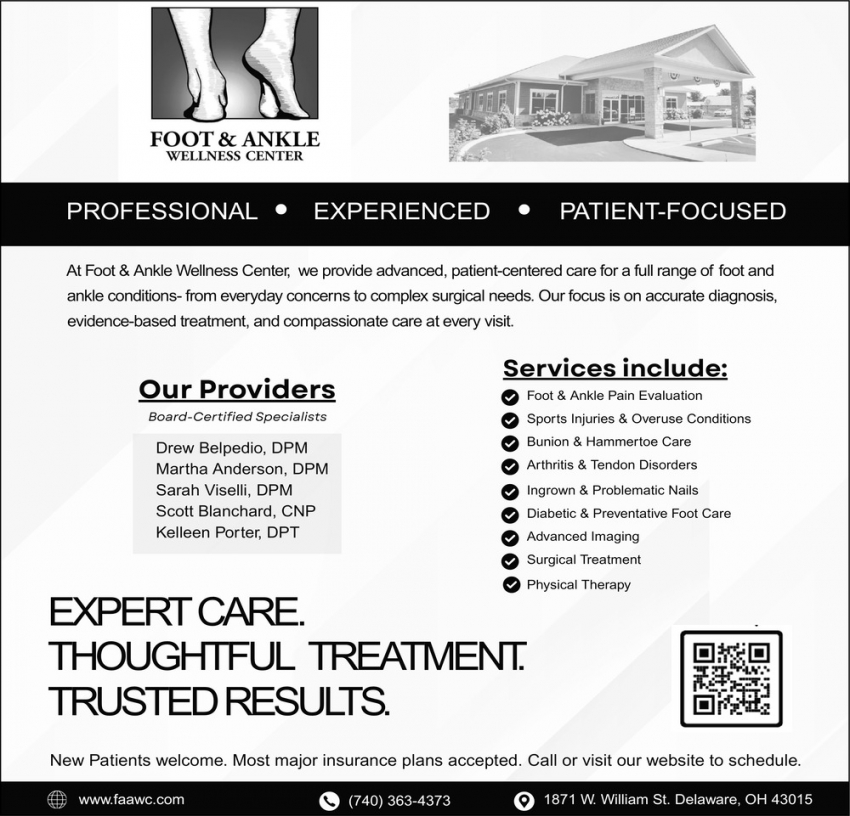 Foot & Ankle Wellness Center