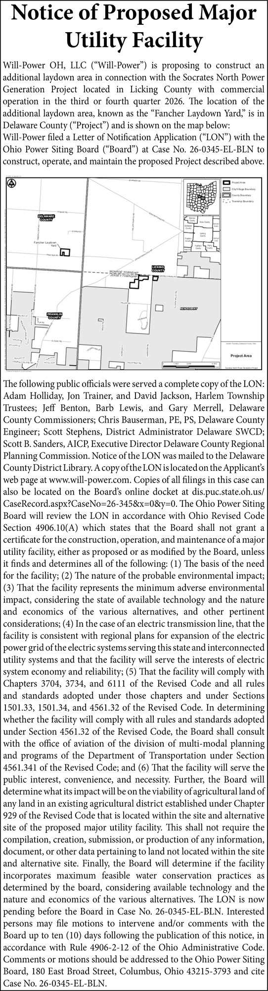 Ohio Power Siting Board