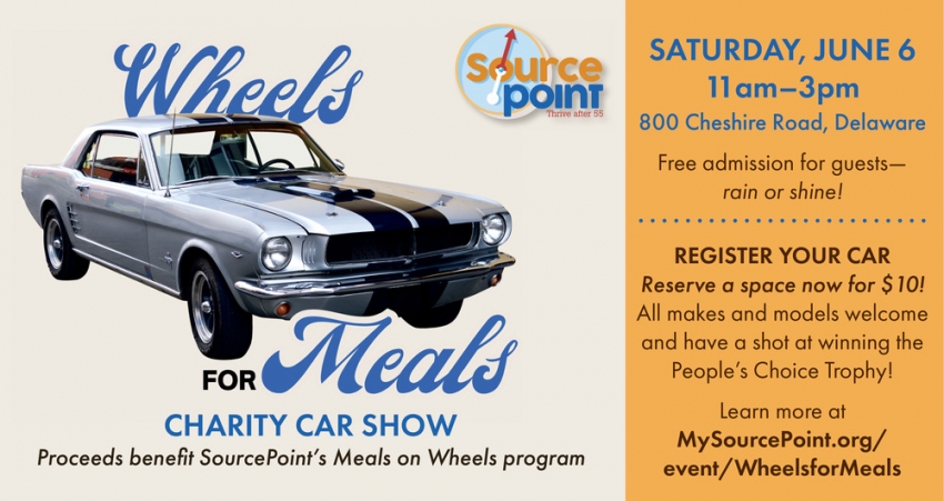 Wheels for Meal (June 6, 2026)