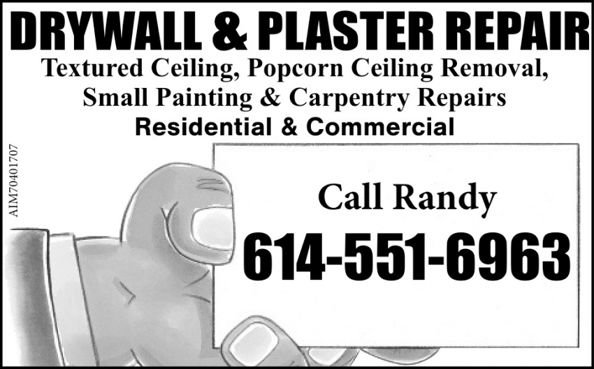 Drywall & Plaster Repair