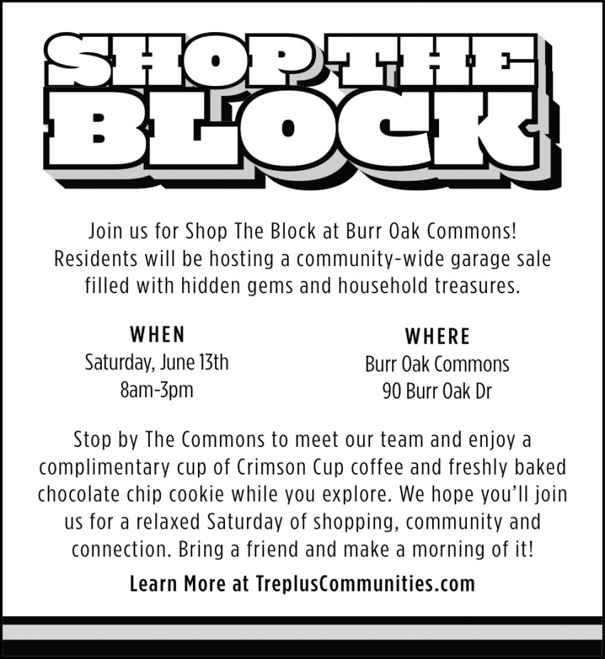 Shop the Block (june 13, 2026)