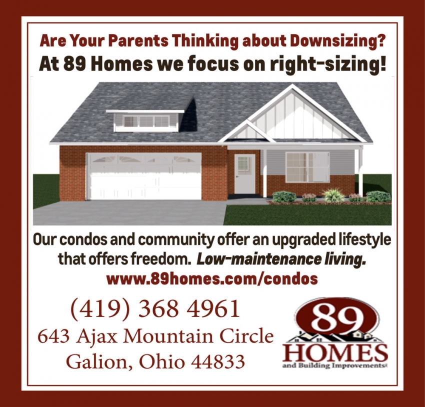 89 Homes & Building Improvements