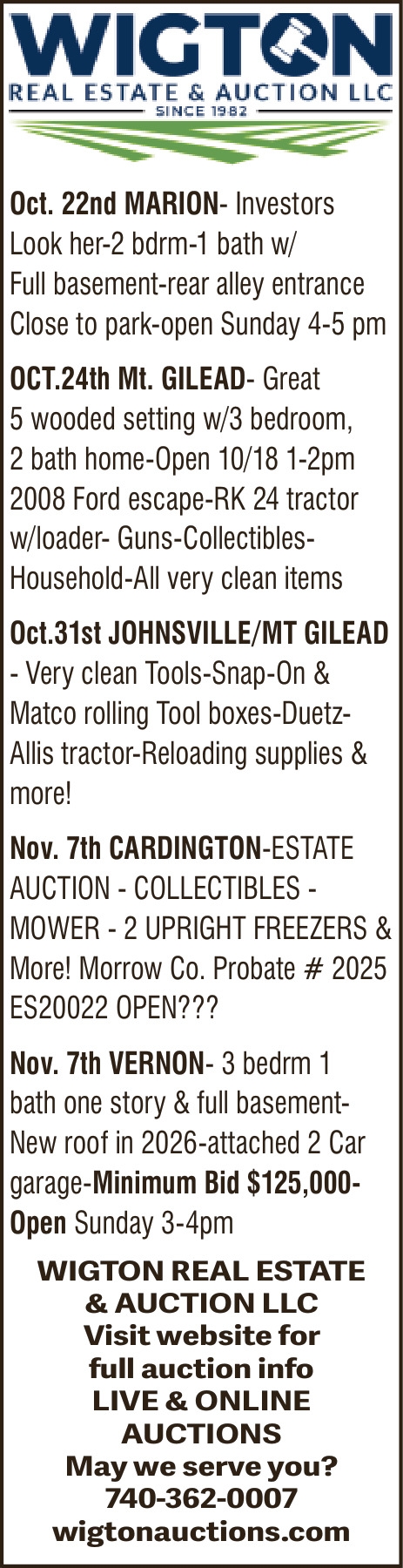 Wigton Real Estate & Auction