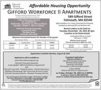 Affordable Housing Opportunity