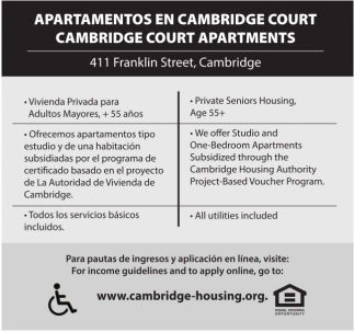 Apartamentos En Cambridge Court