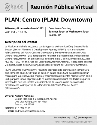 Plan: Centro (Plan: Downtown)