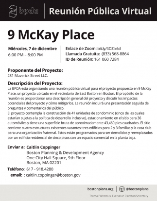9 McKay Place
