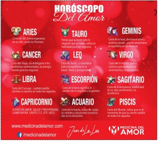 Horóscopo Del Amor