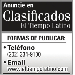 Anuncie En Clasificados El Tiempo Latino