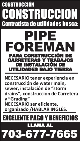 Pipe Foreman