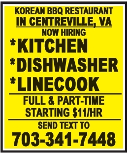 Kitchen, Dishwasher, Linecook