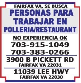 Persona Para Trabajar En Polleria/Restaurant